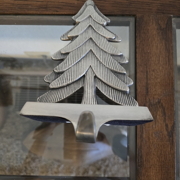 New vintage Crate & Barrel solid iron stocking hook. - Picture 2 of 6